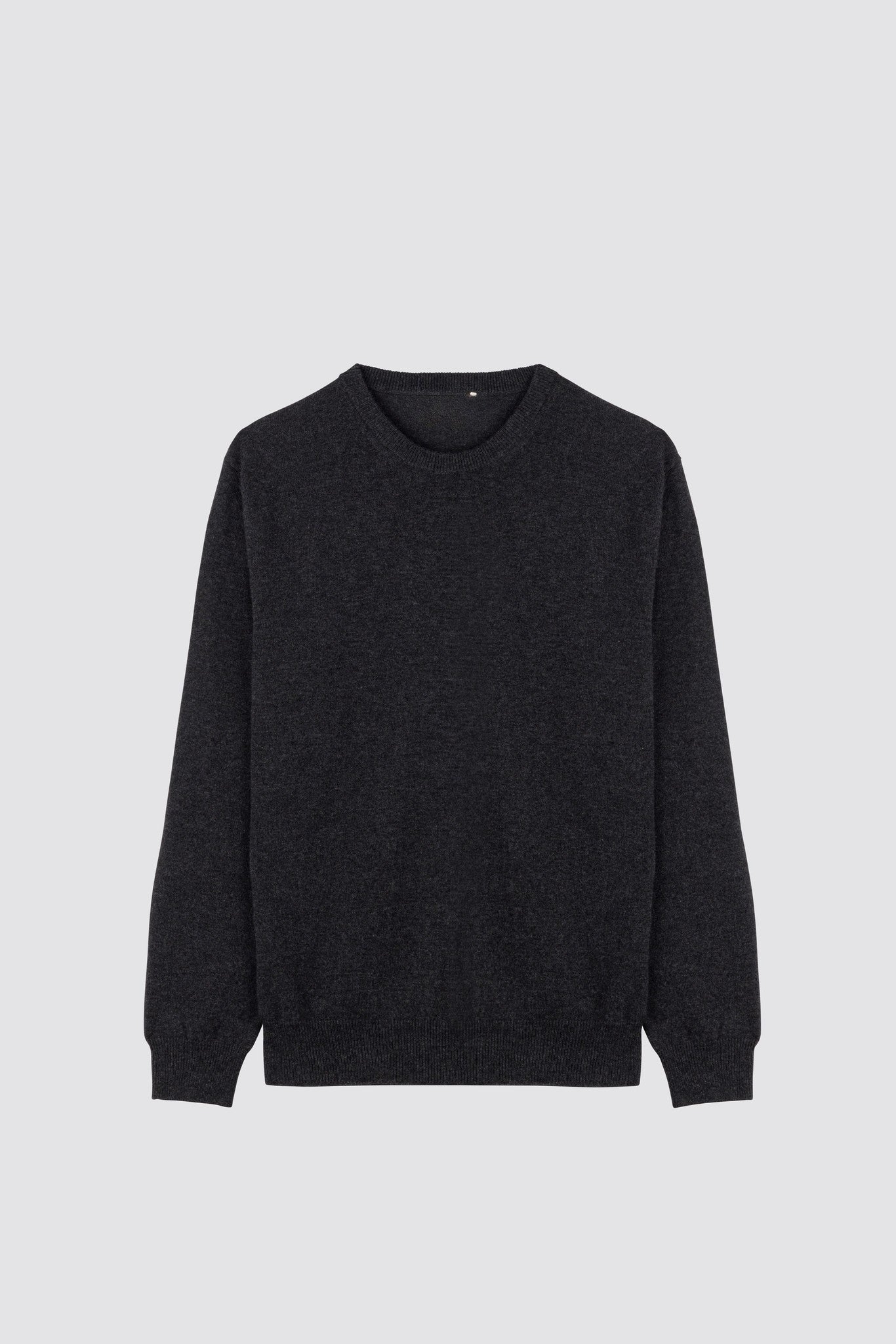 Maglia girocollo uomo in 100% cachemire cariaggi