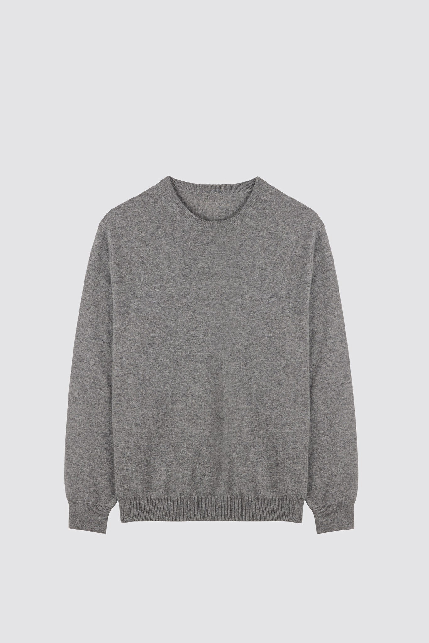 Maglia girocollo uomo in 100% cachemire cariaggi