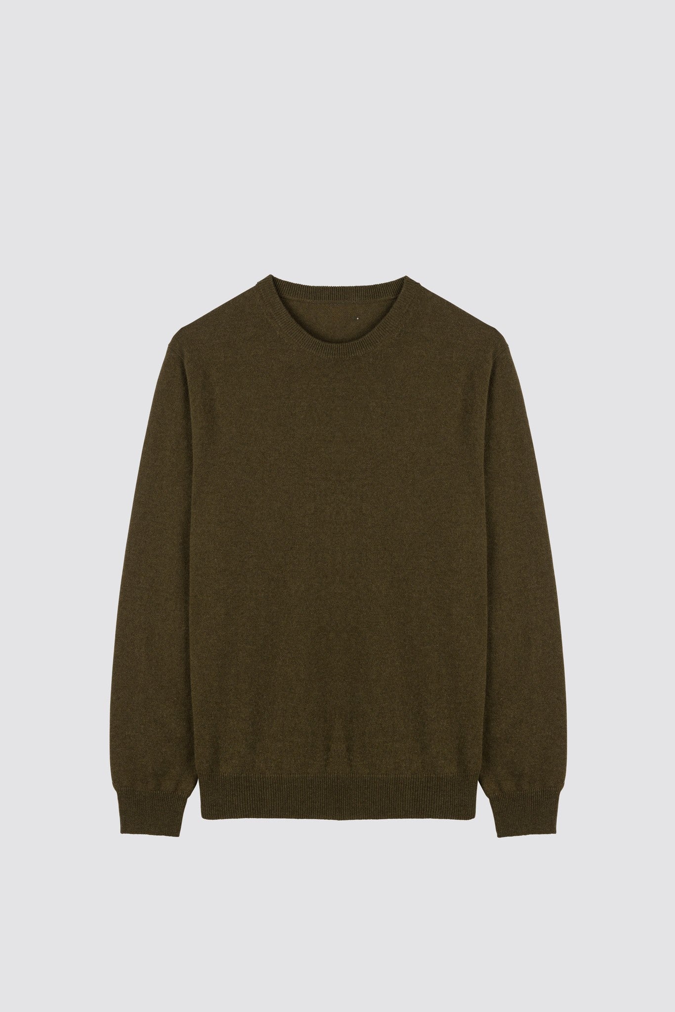 Maglia girocollo uomo in 100% cachemire cariaggi