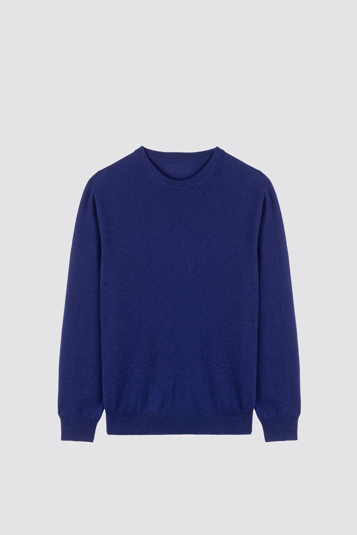 Maglia girocollo uomo in 100% cachemire cariaggi