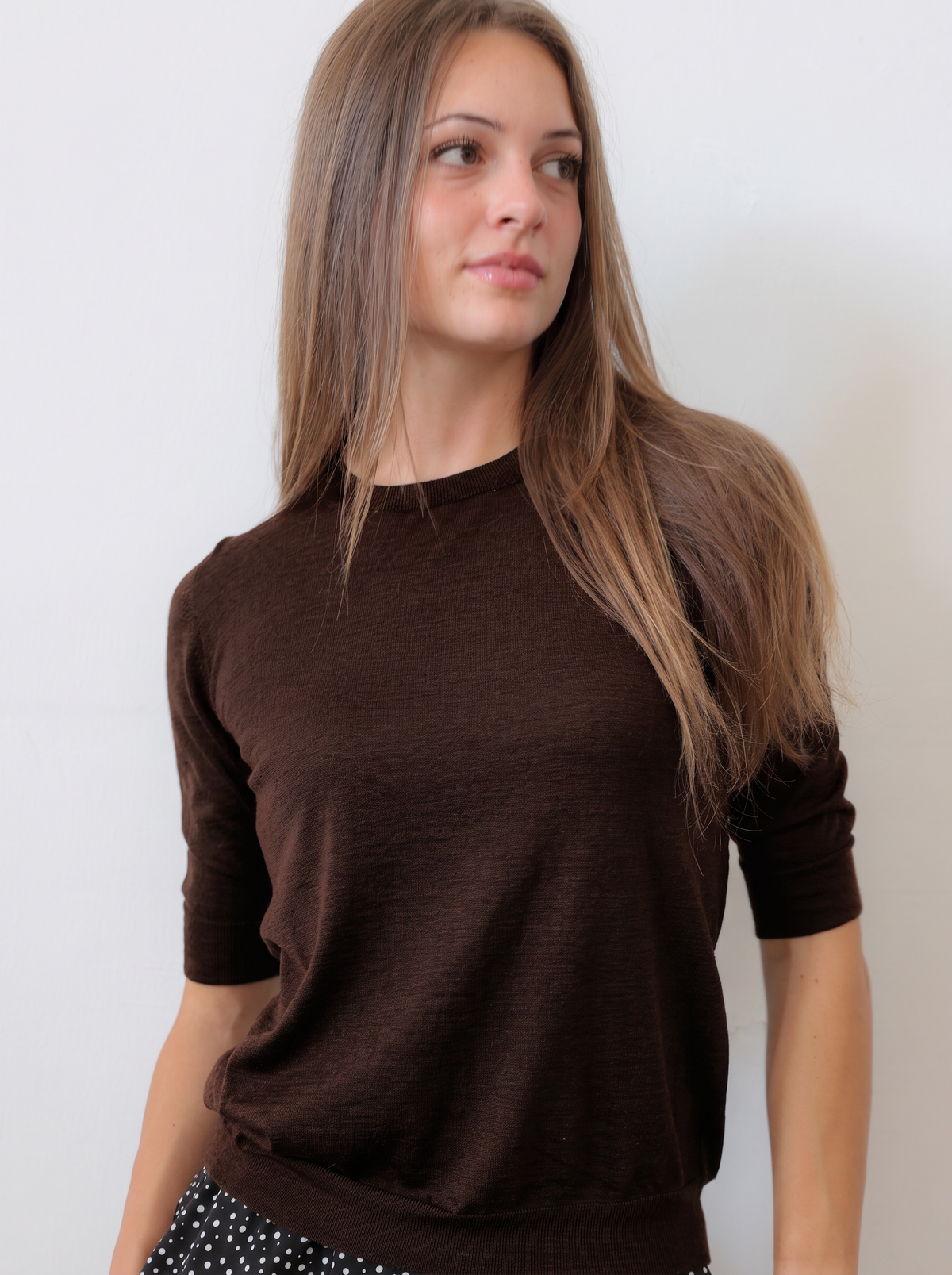 LISE 21.21 — Maglia in Cashmere e Seta — Filato Cariaggi Jaipur, Maglificio Veneto, Made in Italy