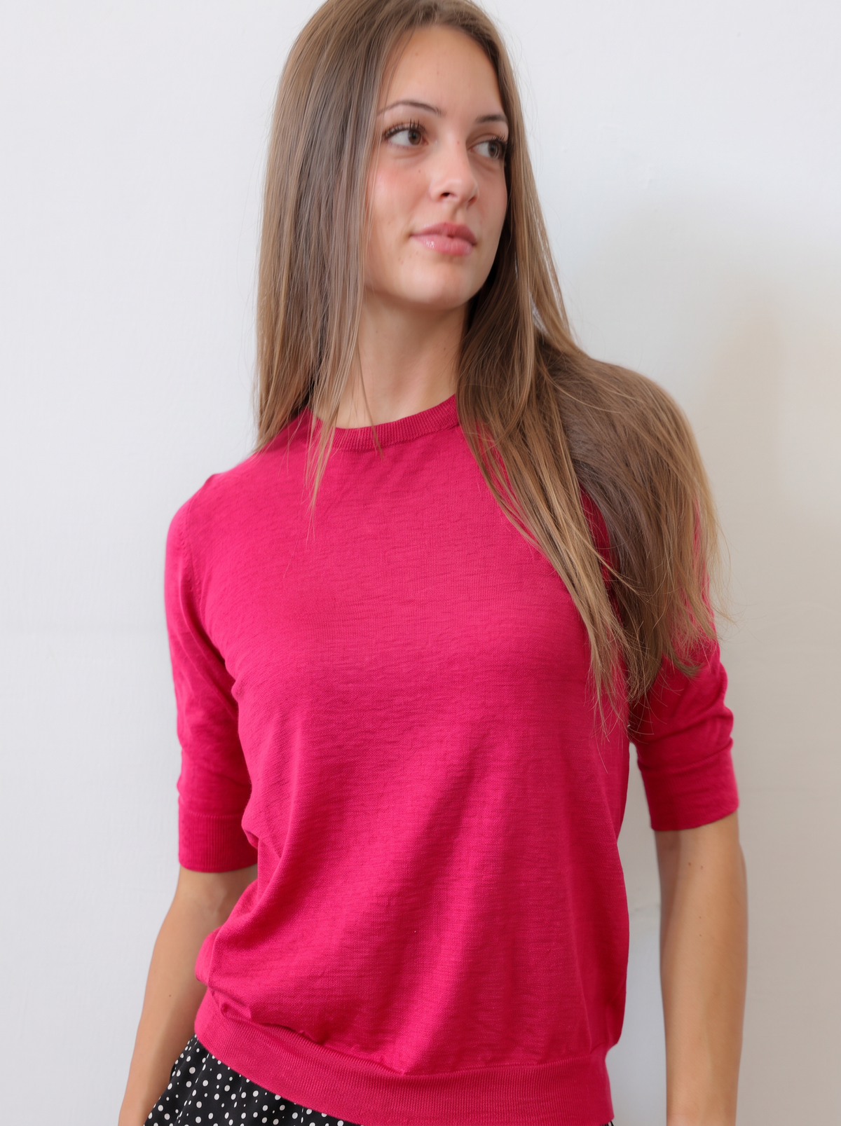 LISE 21.21 — Maglia in Cashmere e Seta — Filato Cariaggi Jaipur, Maglificio Veneto, Made in Italy