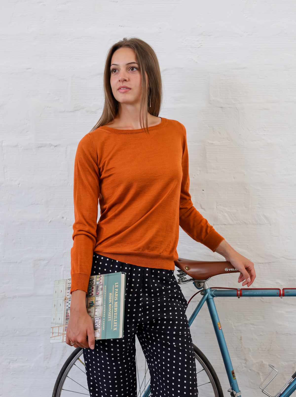 LISE 24.24 — Maglia Manica Lunga in Cashmere e Seta — Filato Cariaggi Jaipur, Maglificio Veneto, Made in Italy