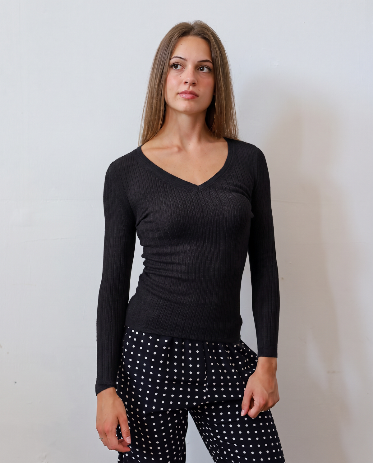 TUYOU 28.28 — Maglia a Costina con Micro Ajour — Zegna Baruffa ExtraFine Merino, Maglificio Veneto, Made in Italy