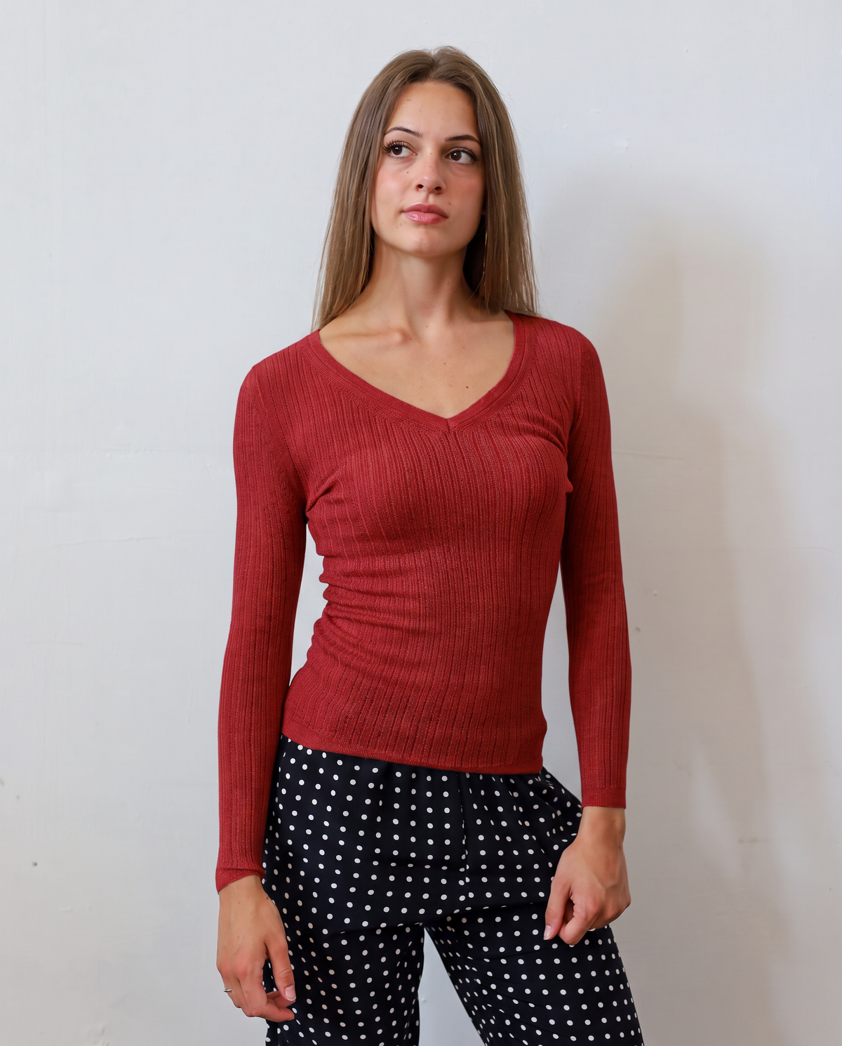 TUYOU 28.28 — Maglia a Costina con Micro Ajour — Zegna Baruffa ExtraFine Merino, Maglificio Veneto, Made in Italy