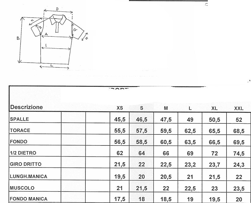 HY 33.33 — T-shirt in Cotone Filo di Scozia — Ricamo a Mano, Manifattura Made in Italy