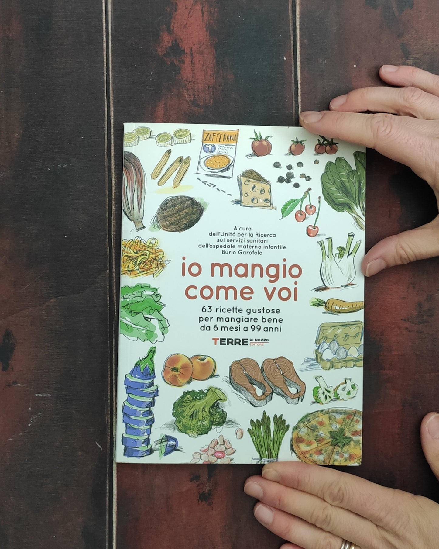 Libro ricette cucina: io mangio come voi