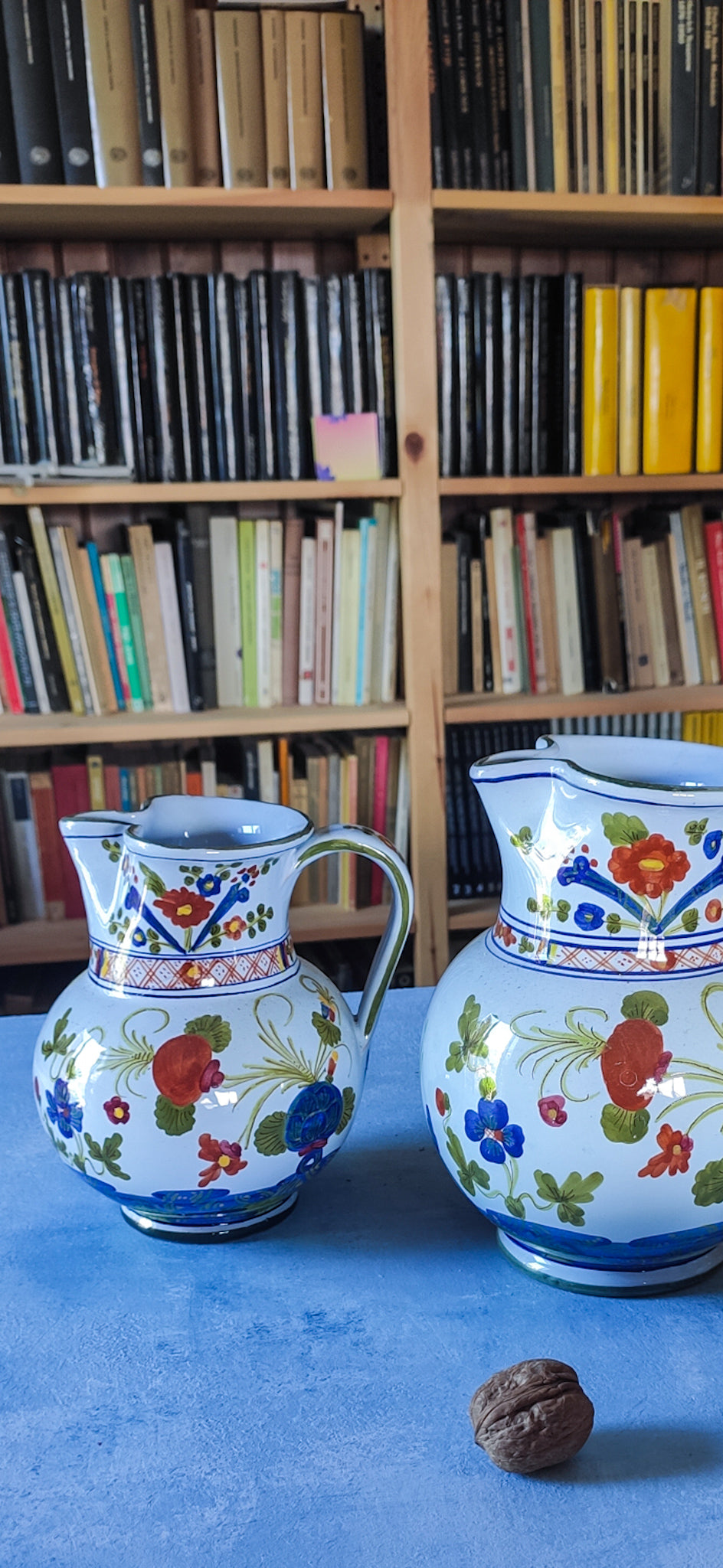 Coppia brocche in ceramica di Faenza
