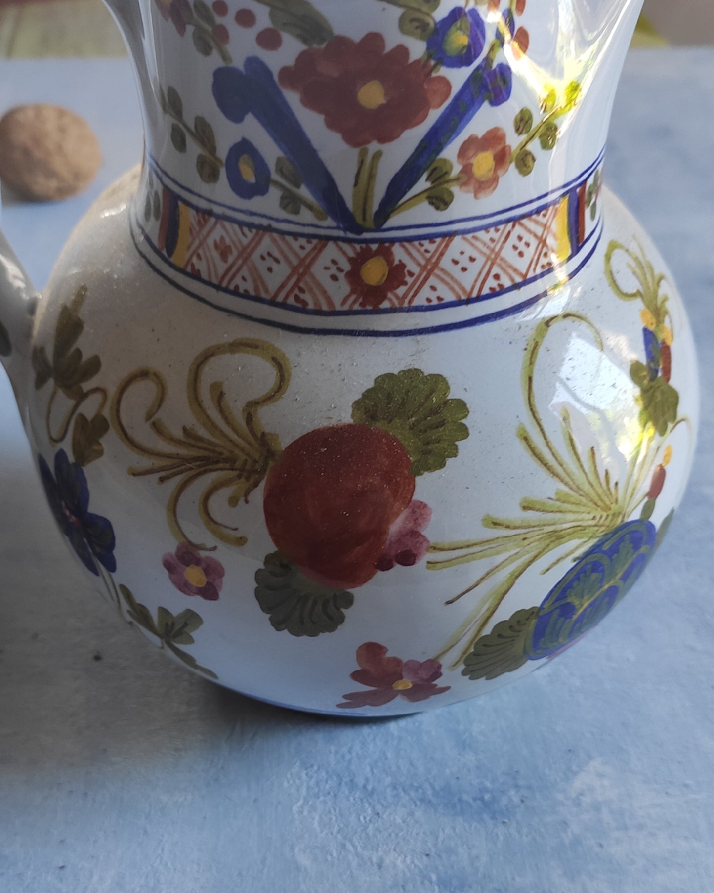 Coppia brocche in ceramica di Faenza
